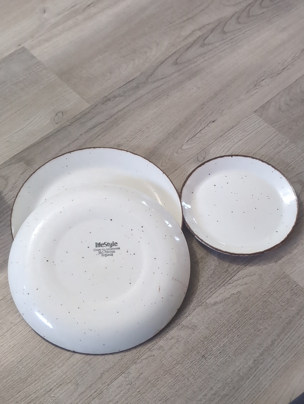 Vintage J&G Meakin Lifestyle Plates Set of 3 - Made in EnglandJ&G Meakin
